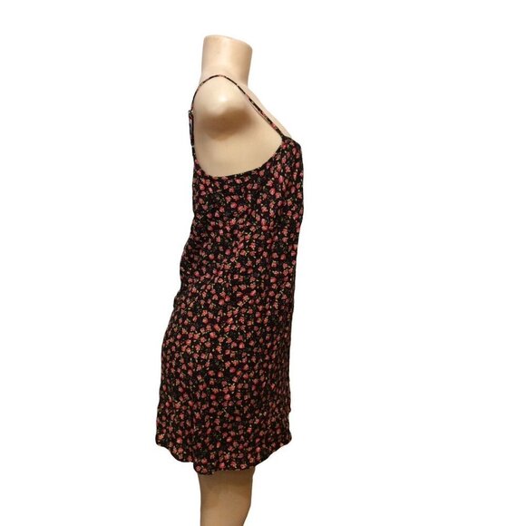 WILD Fable Slip Dress Black Floral - Picture 2 of 5